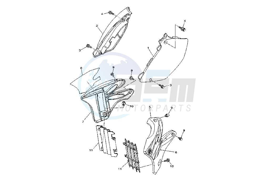 SIDE COVERS blueprint