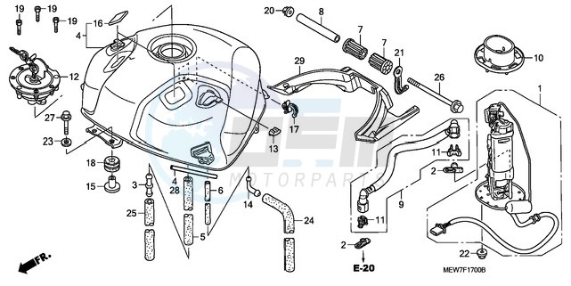 FUEL TANK blueprint