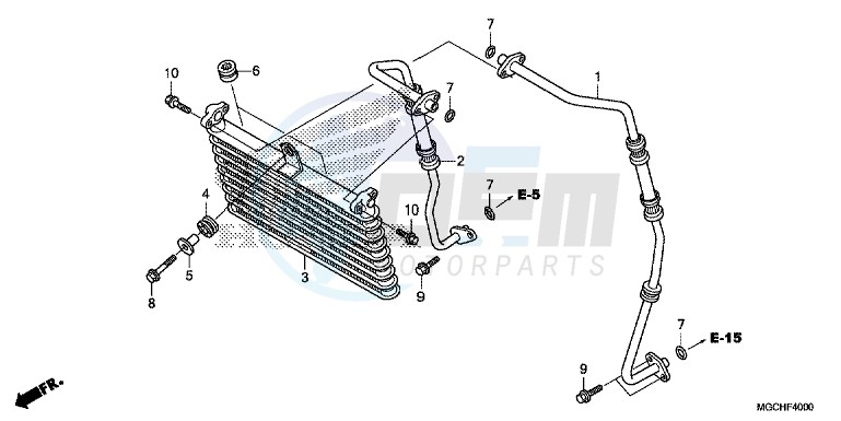 OIL COOLER image