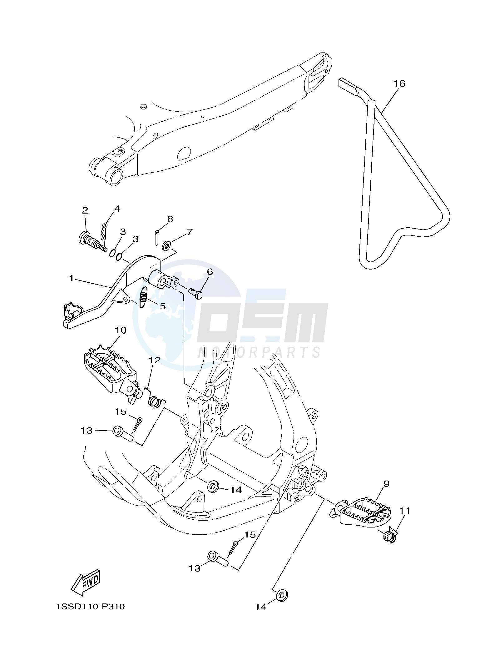 STAND & FOOTREST image