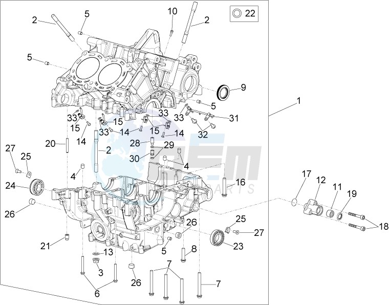 Crankcases I blueprint