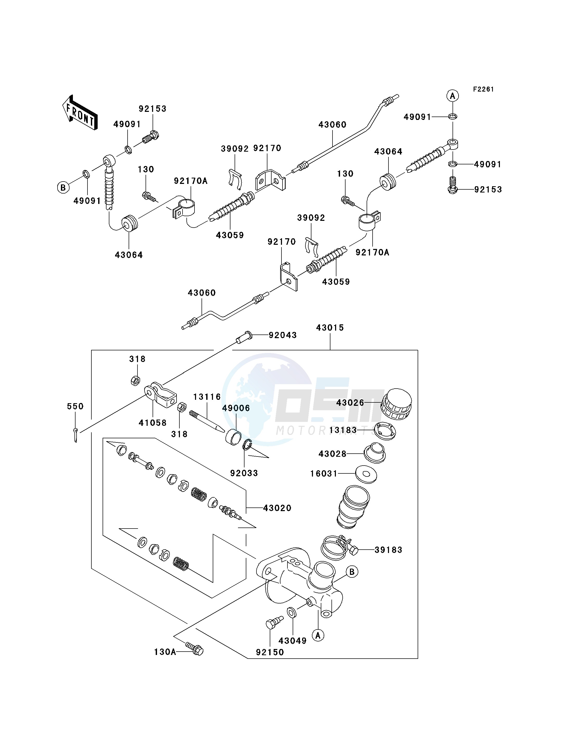 MASTER CYLINDER blueprint