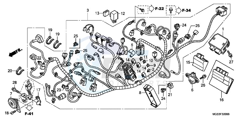 WIRE HARNESS blueprint