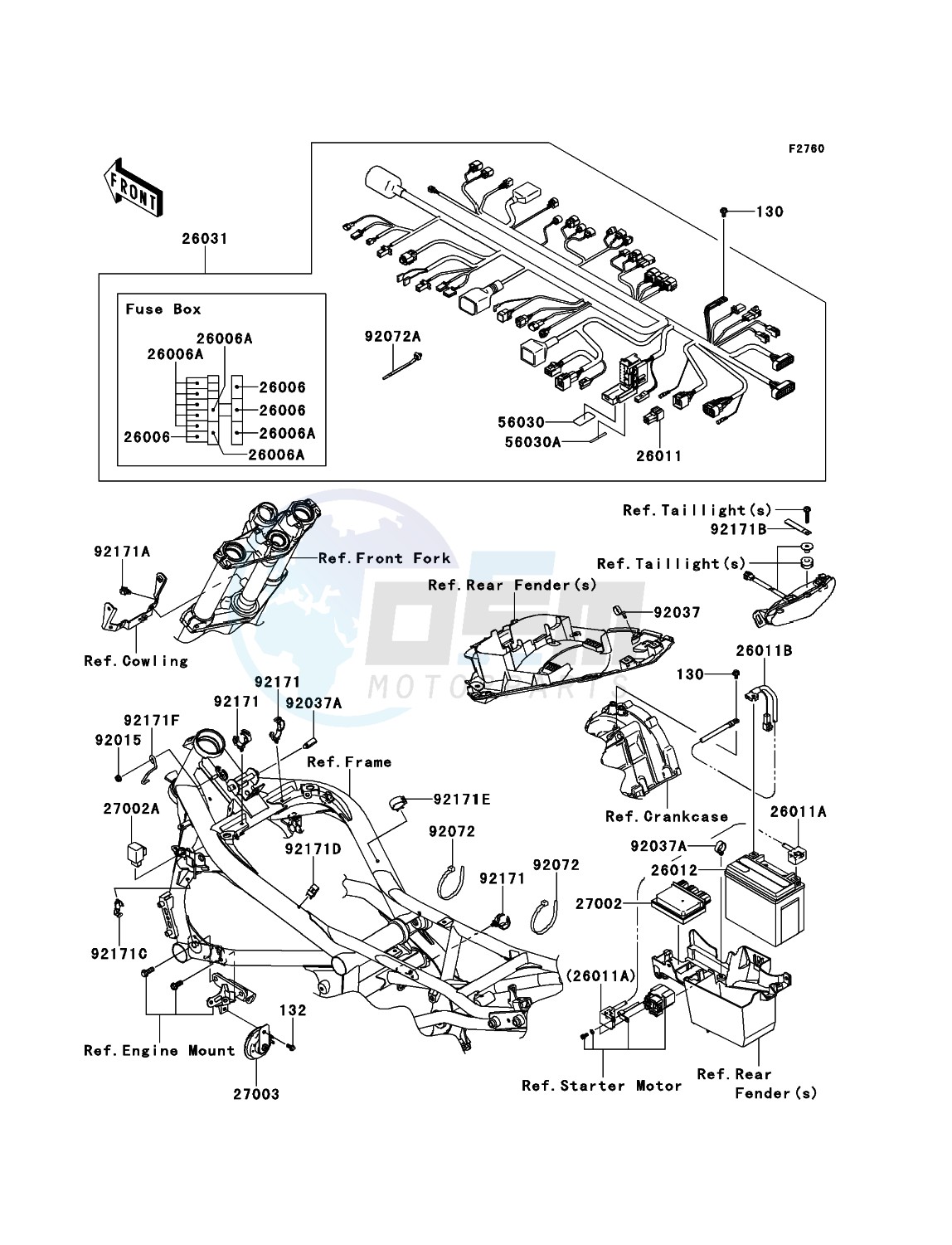 Chassis Electrical Equipment blueprint