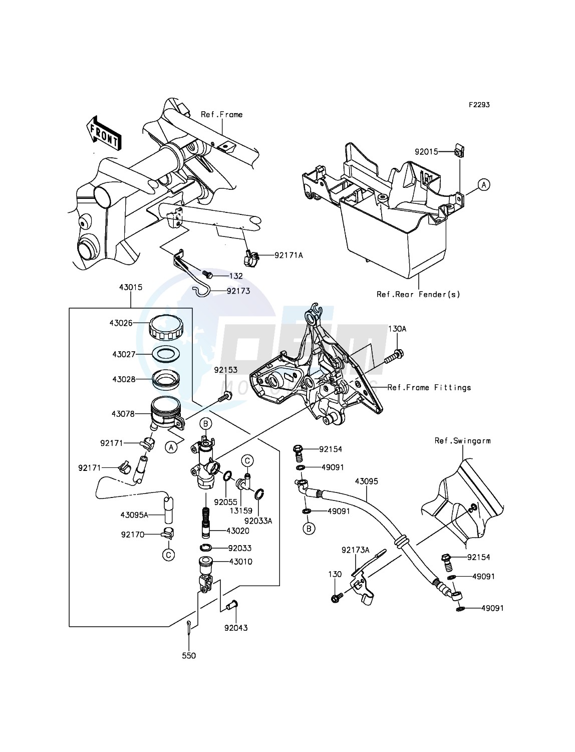 Rear Master Cylinder image