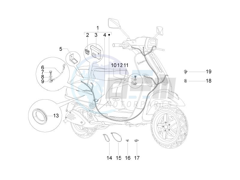 Main cable harness blueprint