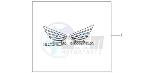 3D LOGO KIT HONDA blueprint