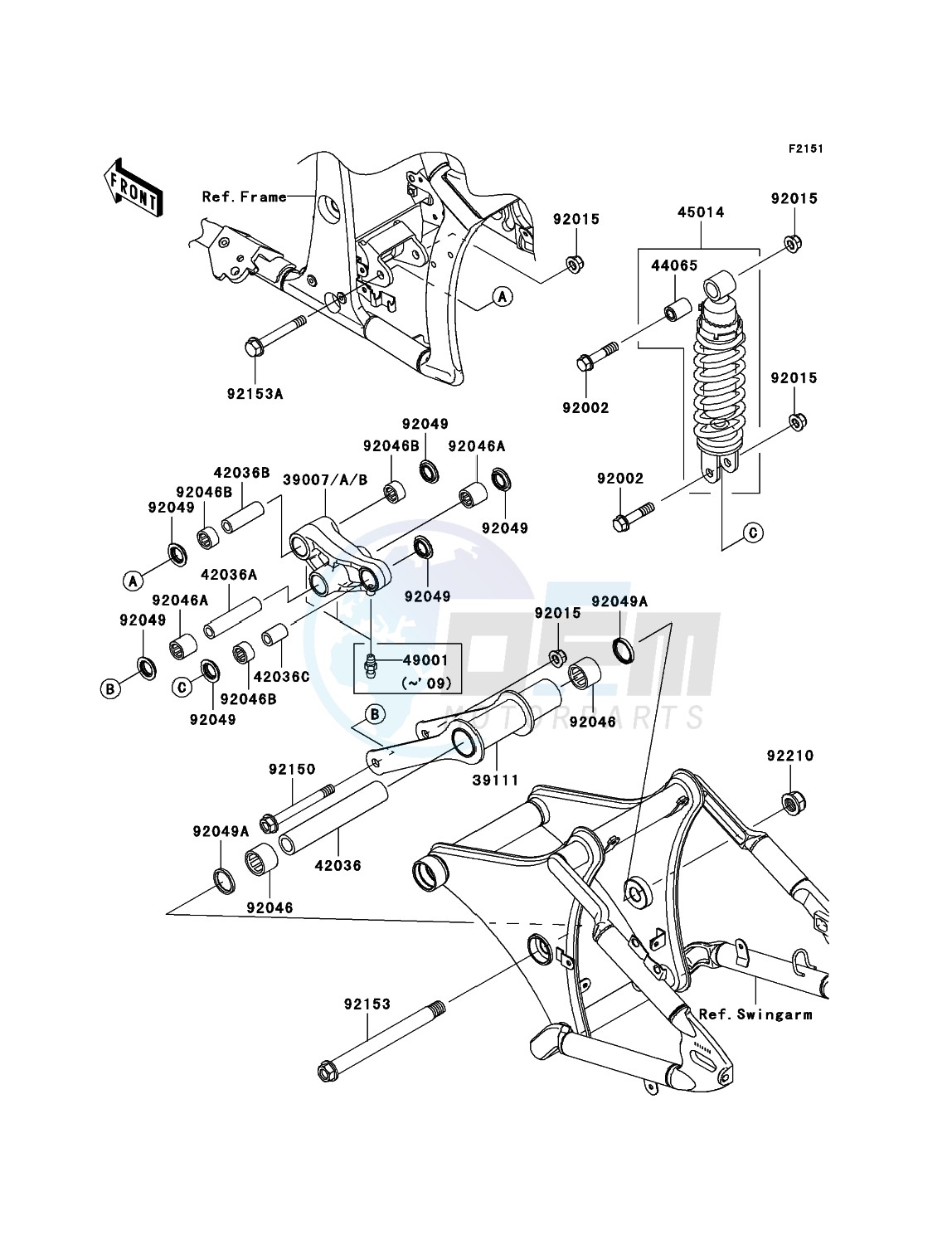 Suspension/Shock Absorber blueprint