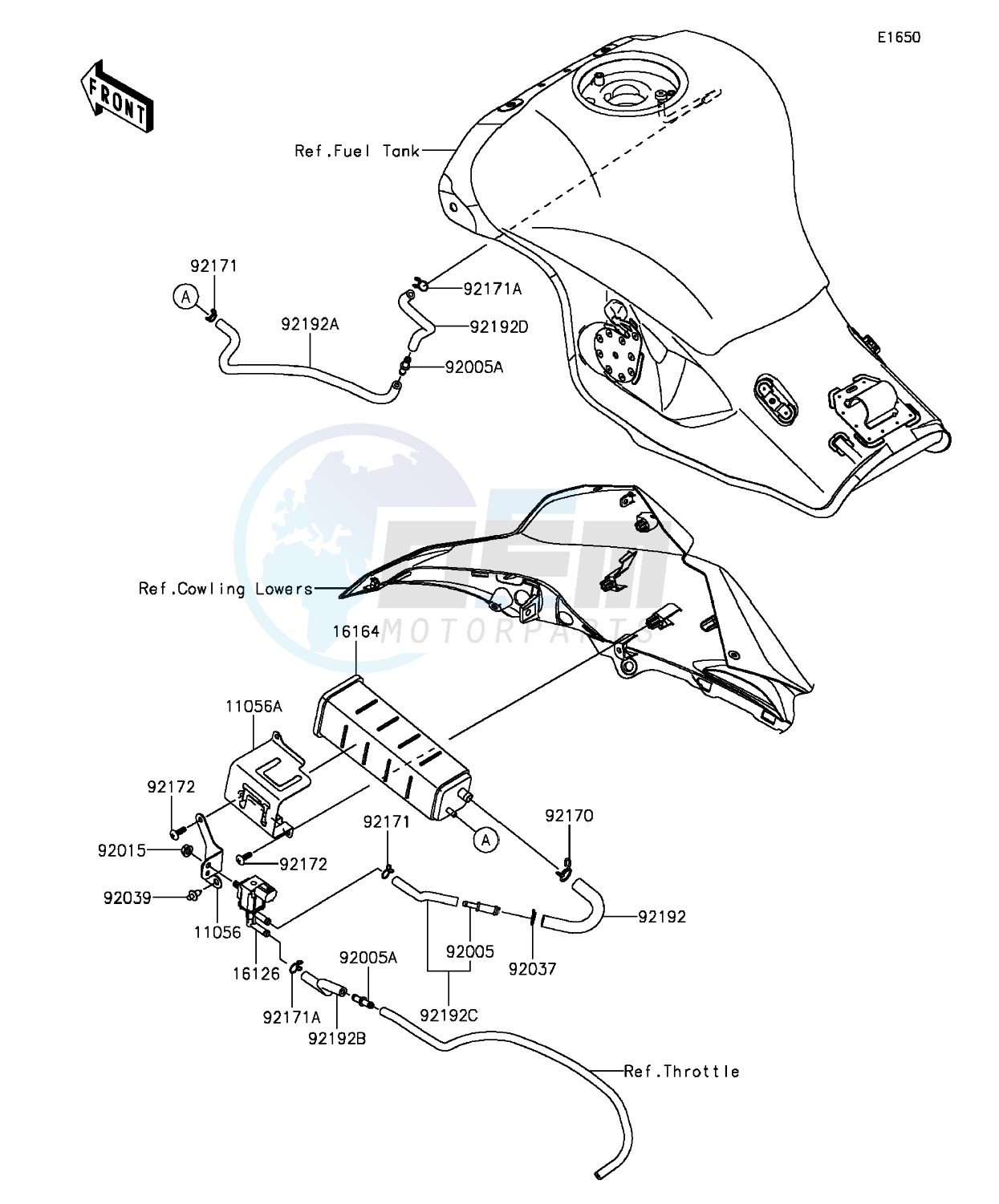 Fuel Evaporative System blueprint