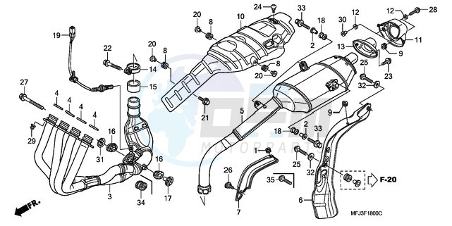 EXHAUST MUFFLER image