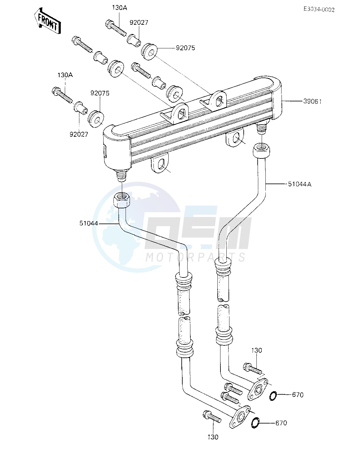 OIL COOLER blueprint