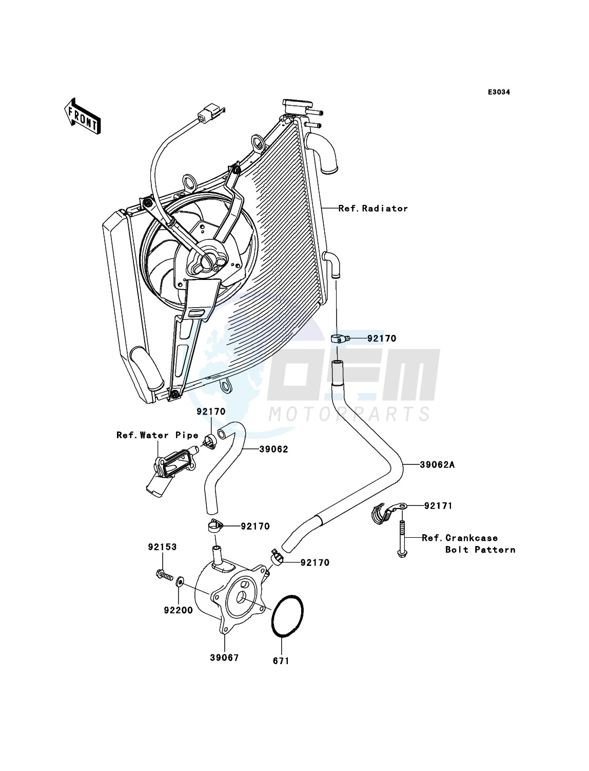 Oil Cooler blueprint