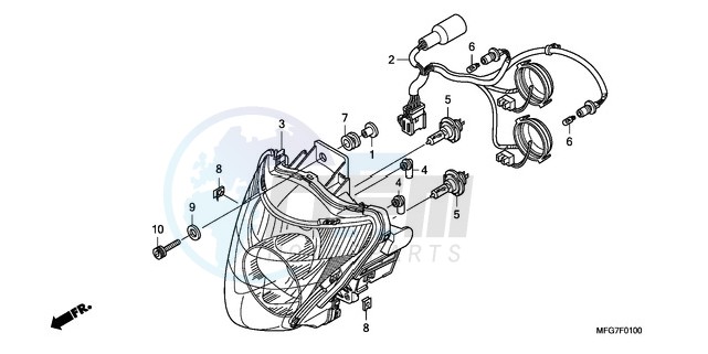 HEADLIGHT blueprint