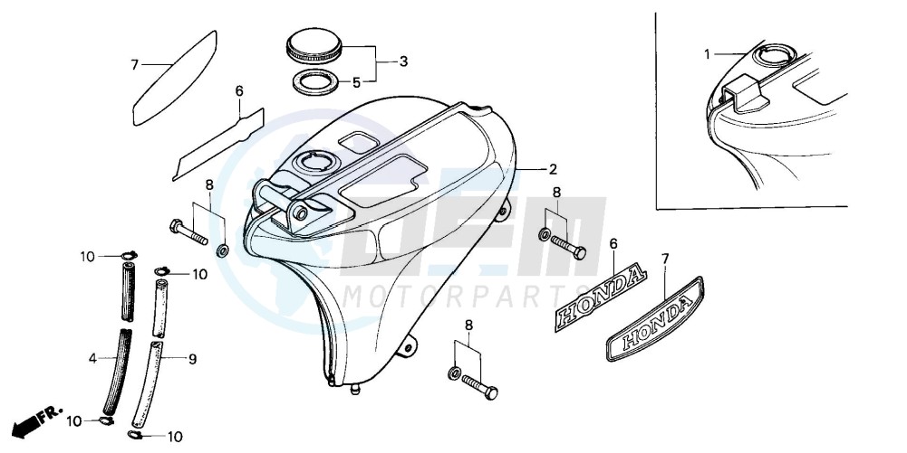 FUEL TANK blueprint