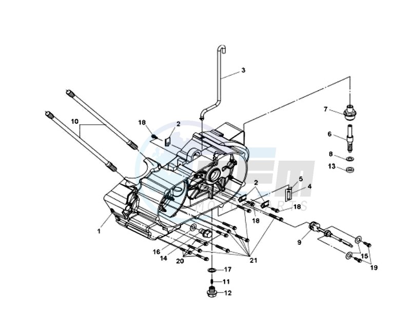 CRANKCASE / STARTER image