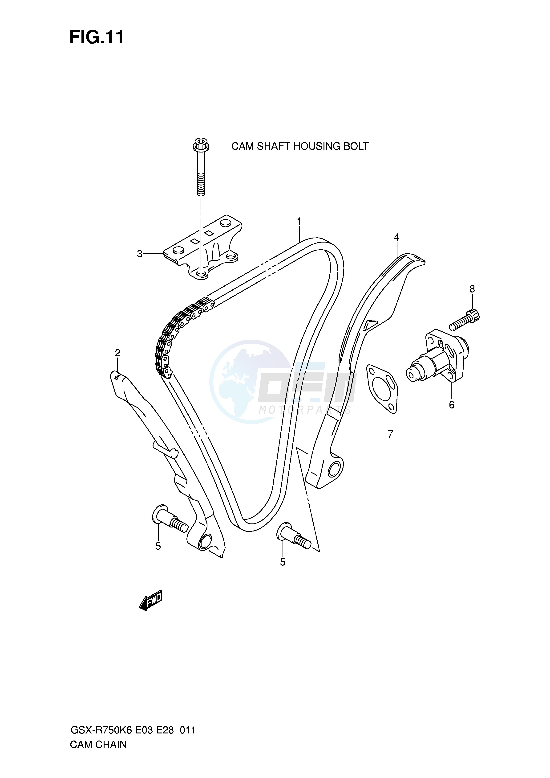 CAM CHAIN blueprint