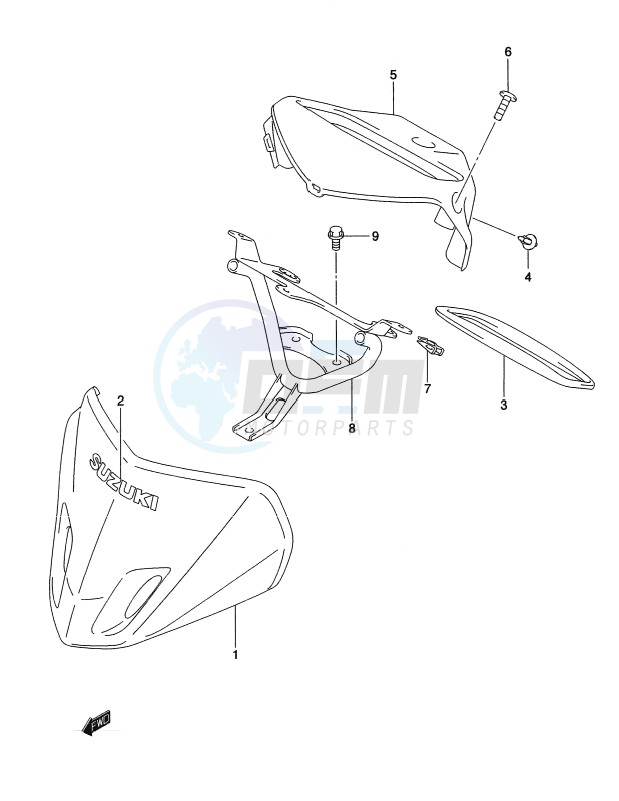 HANDLE COVER (LT-A500XL2 P24) image