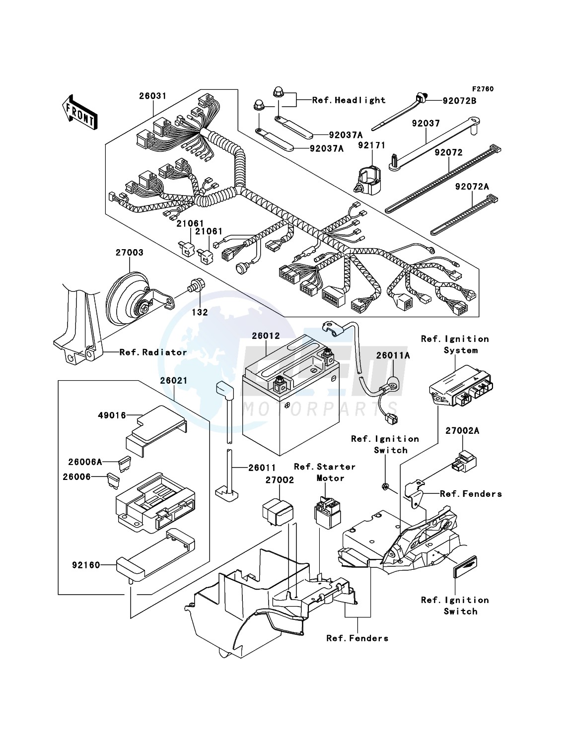 Chassis Electrical Equipment blueprint