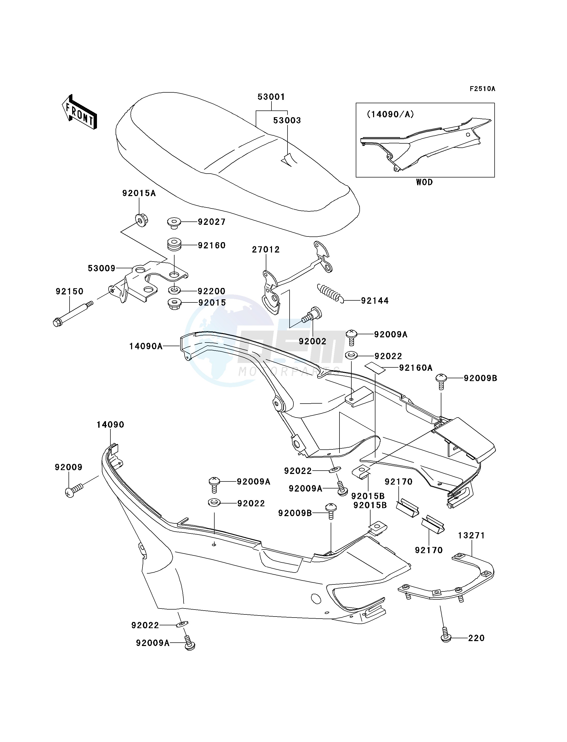 SEAT-- AN110-D3- - blueprint