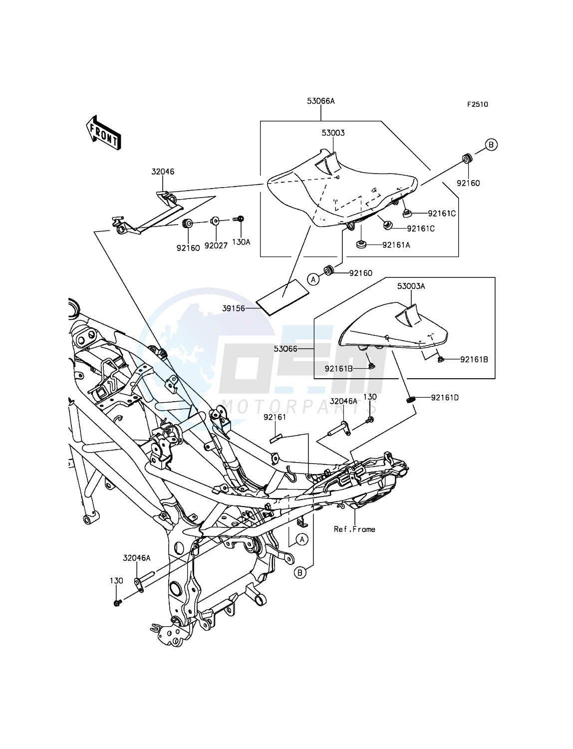 Seat blueprint