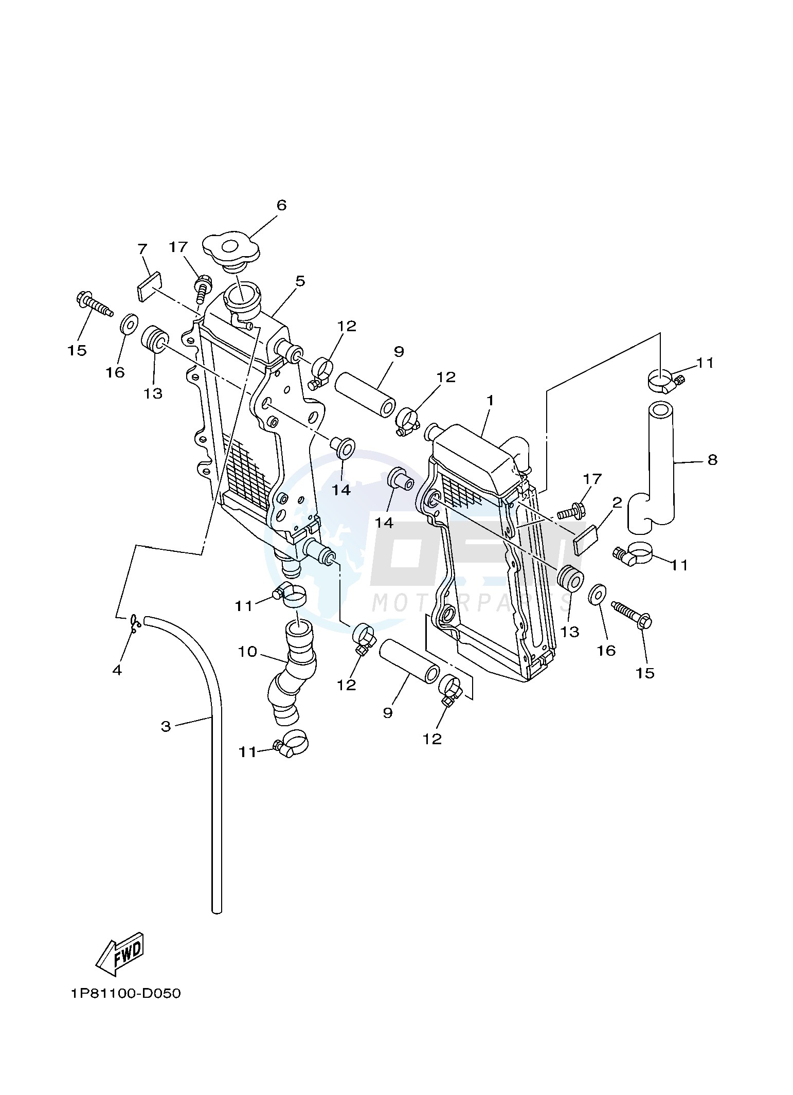 RADIATOR & HOSE image