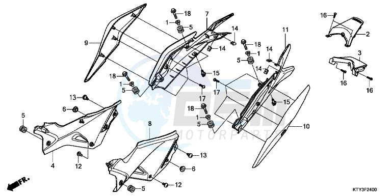 SIDE COVER blueprint