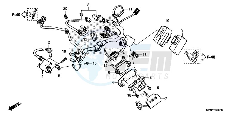 WIRE HARNESS blueprint