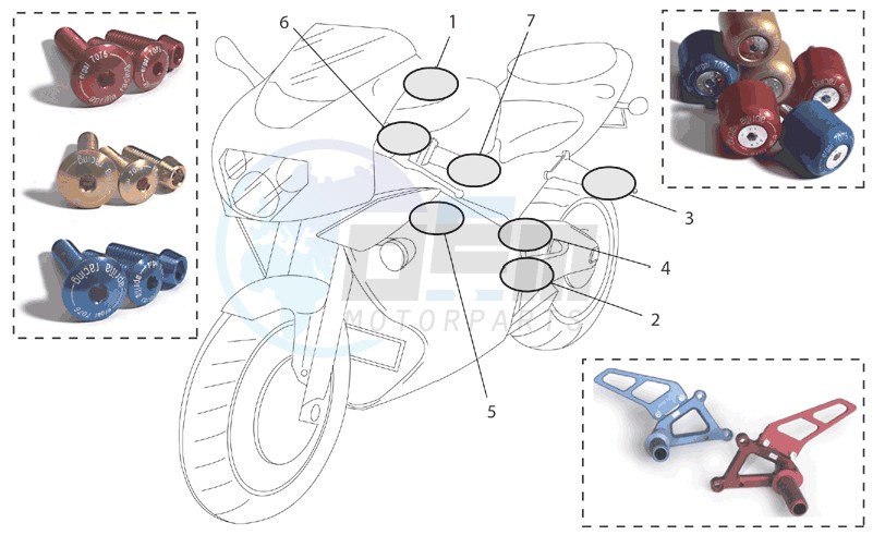 Acc. - Cyclistic components II blueprint