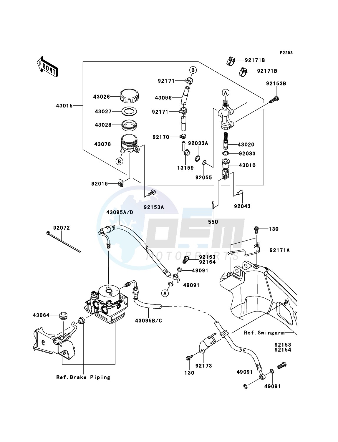 Rear Master Cylinder image