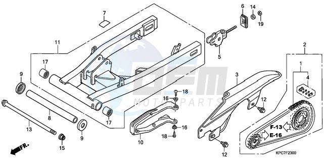 SWINGARM blueprint