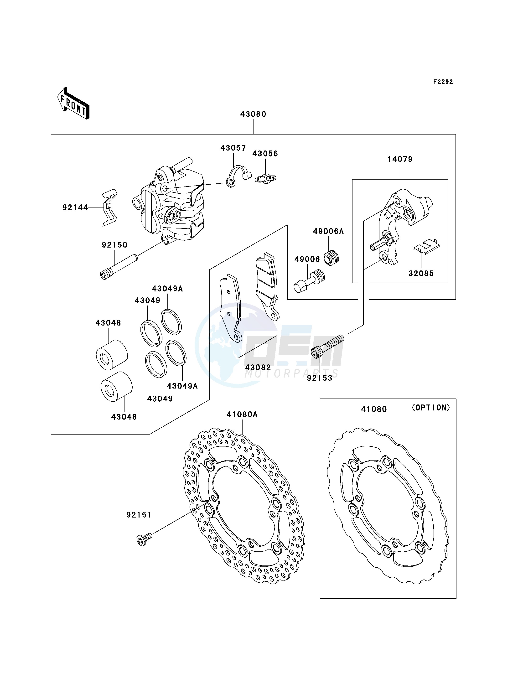 FRONT BRAKE image