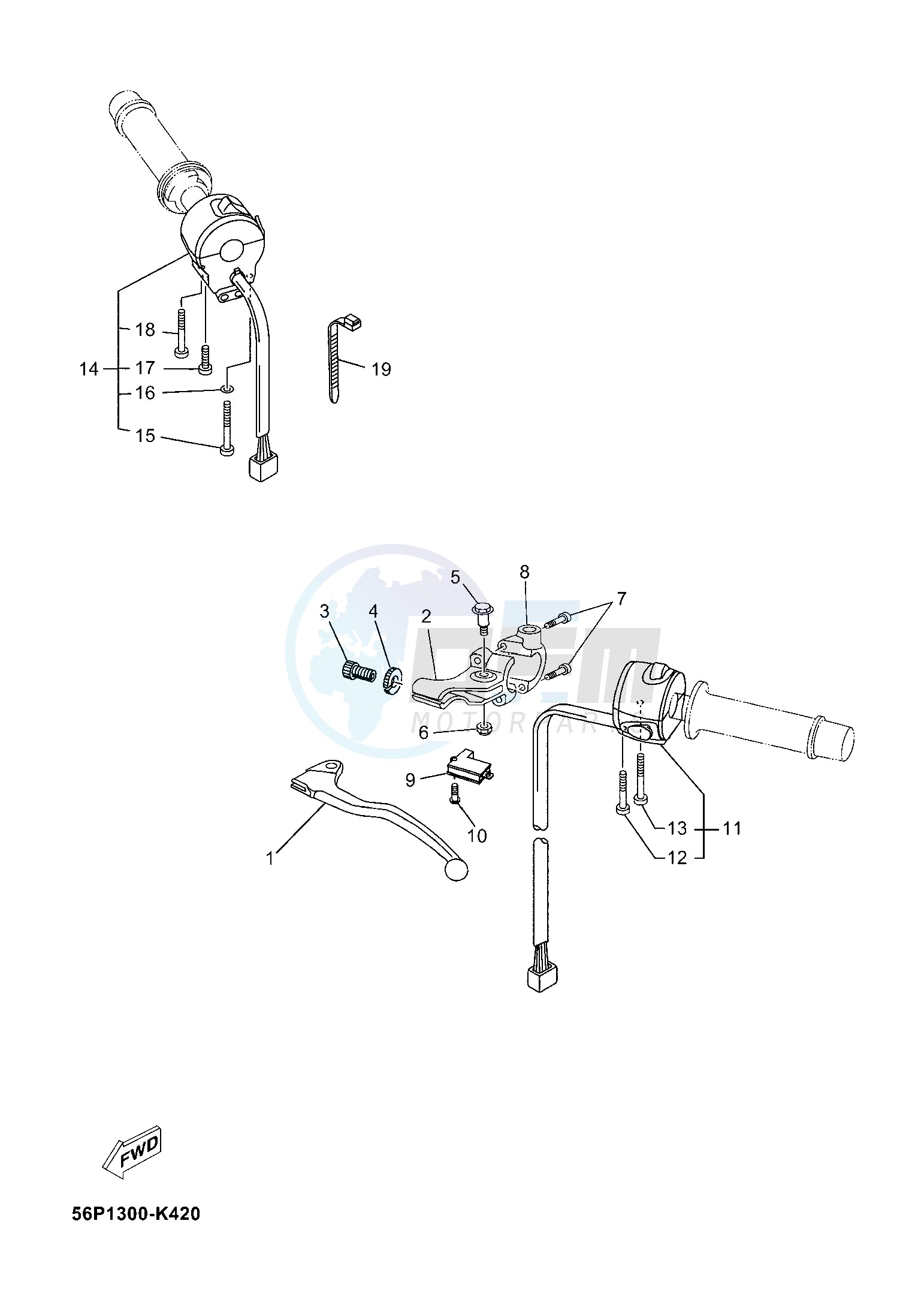 HANDLE SWITCH & LEVER blueprint