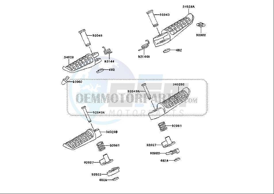 FOOTREST blueprint