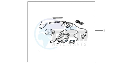 HEAD SET (OPEN FACE) blueprint