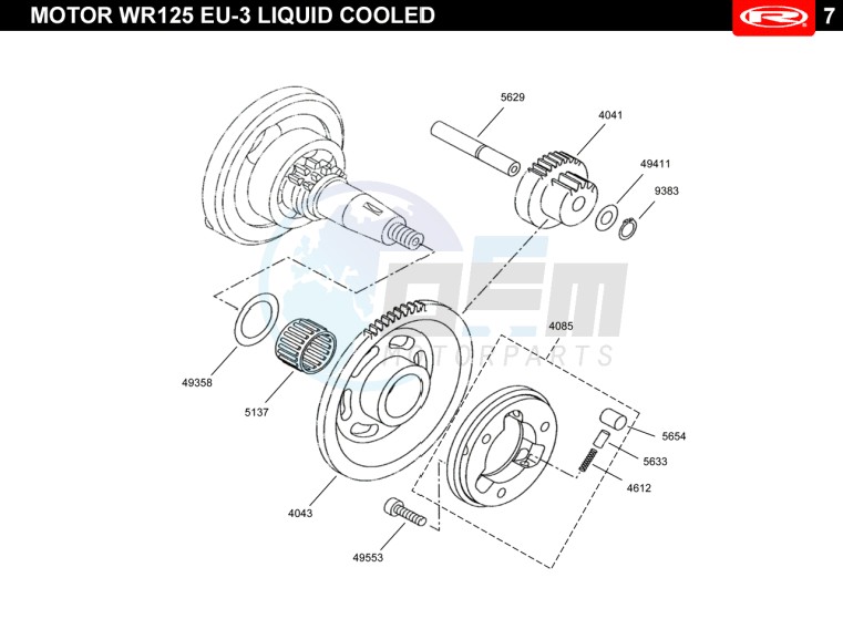 STARTER CLUTCH blueprint