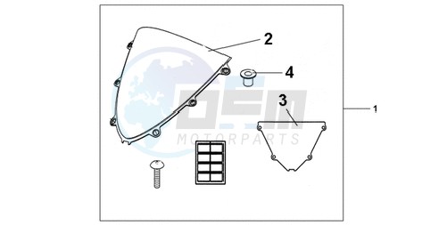 HIGH WIND SCREEN image