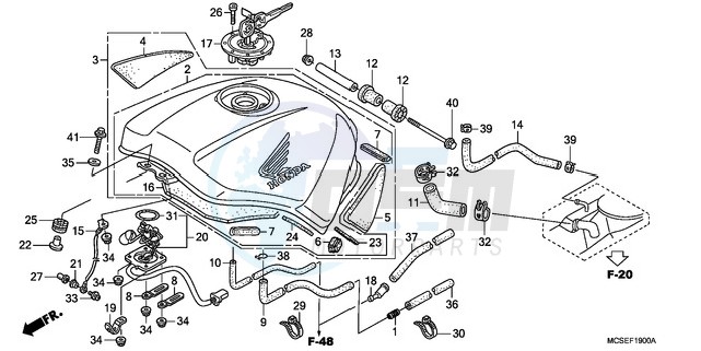 FUEL TANK blueprint