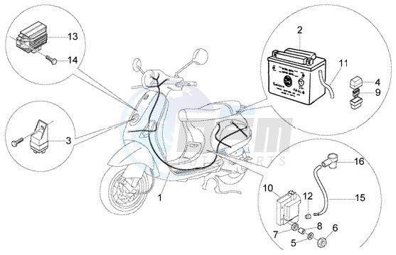 Electrical ignition device blueprint