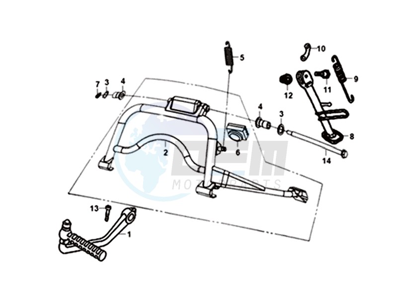 MIDDLE STAND -SIDE STAND- KICKST. blueprint