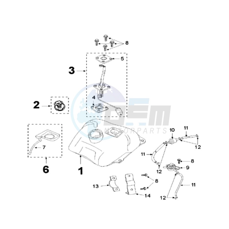 TANK AND BENZINE blueprint