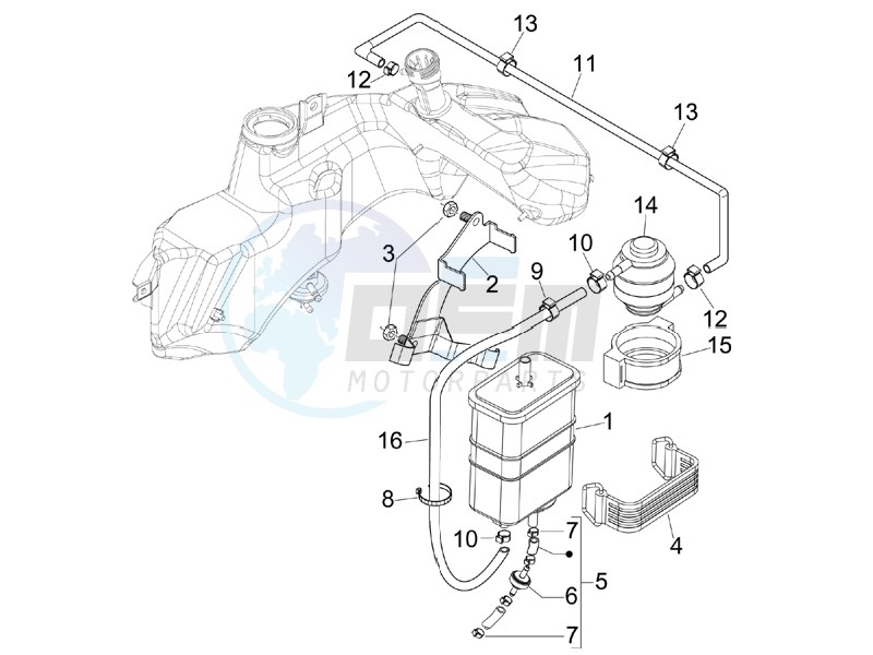 Anti-percolation system blueprint