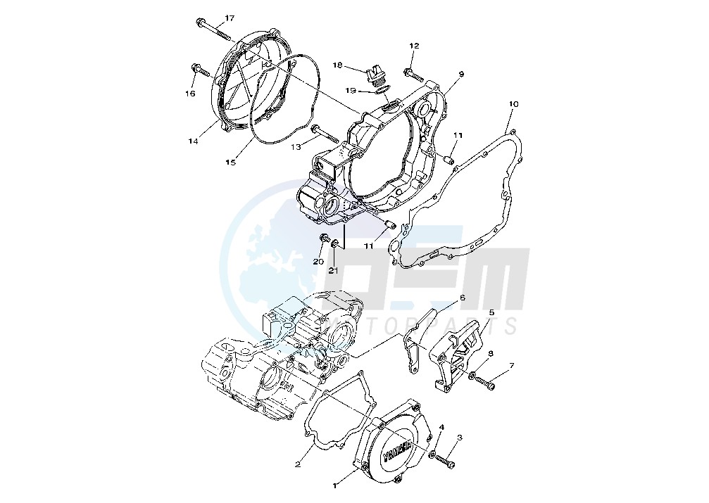 CRANKCASE COVER image