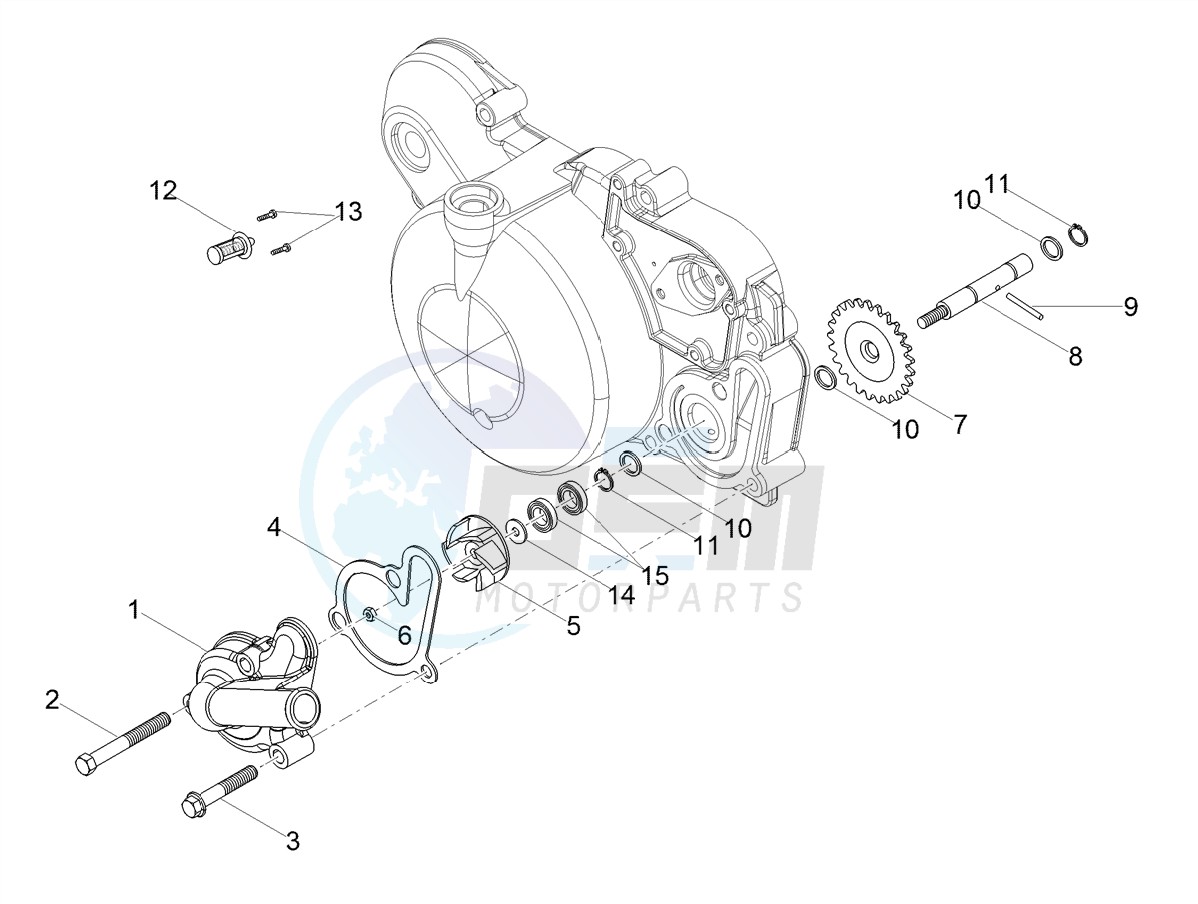 Water pump blueprint