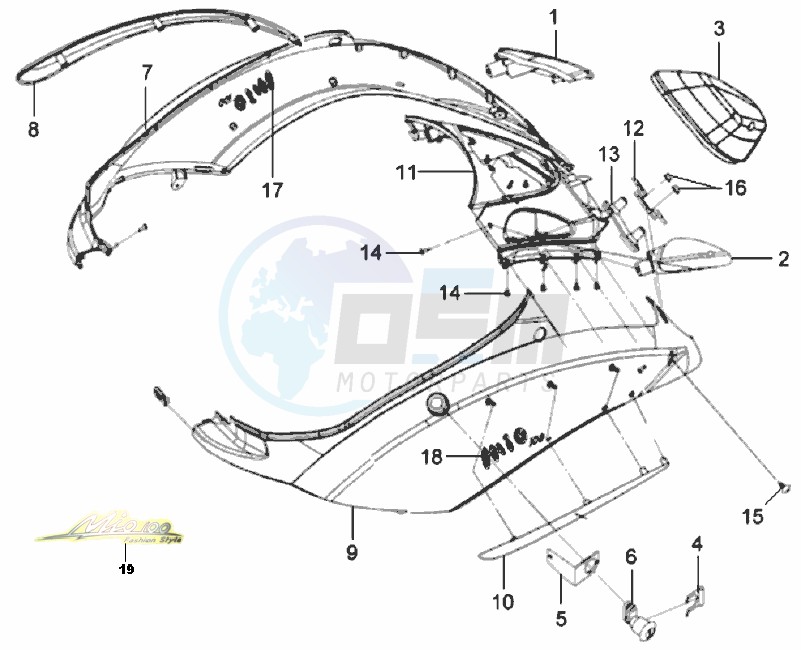 COWLING / TAIL LIGHT image