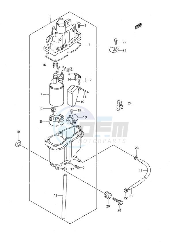 Fuel Vapor Separator blueprint