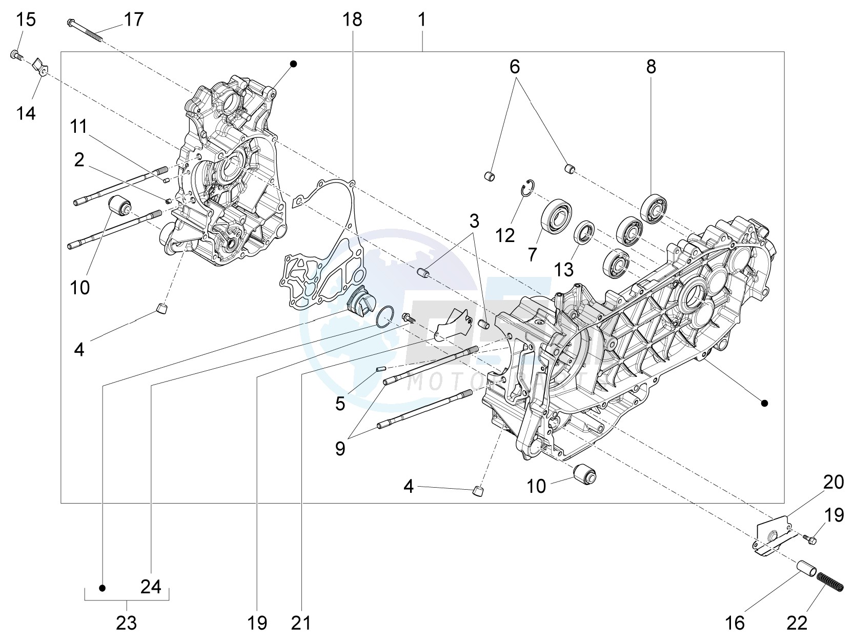 Crankcase blueprint