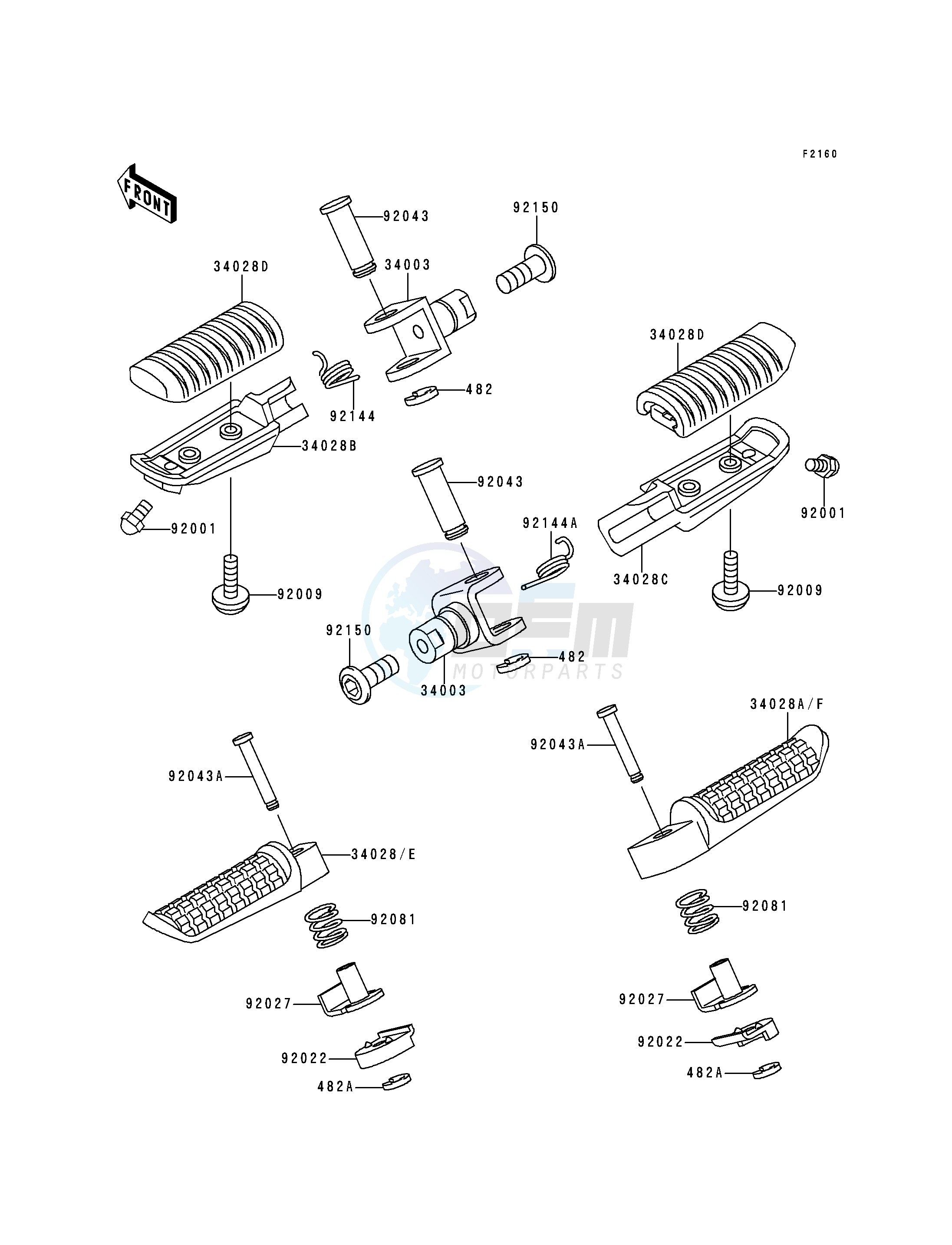 FOOTRESTS blueprint