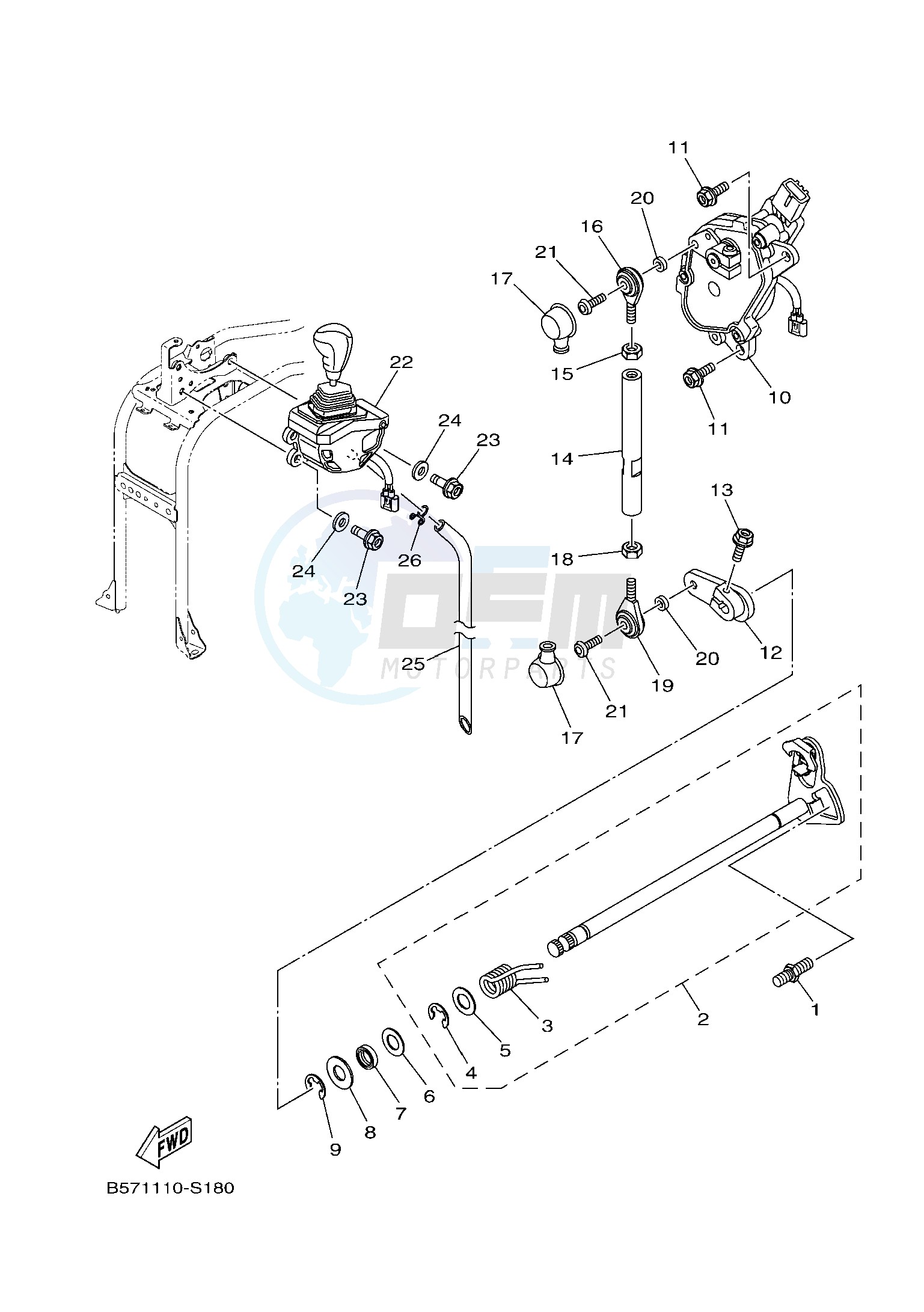 SHIFT SHAFT image