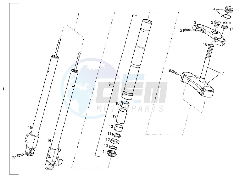 Front Fork blueprint