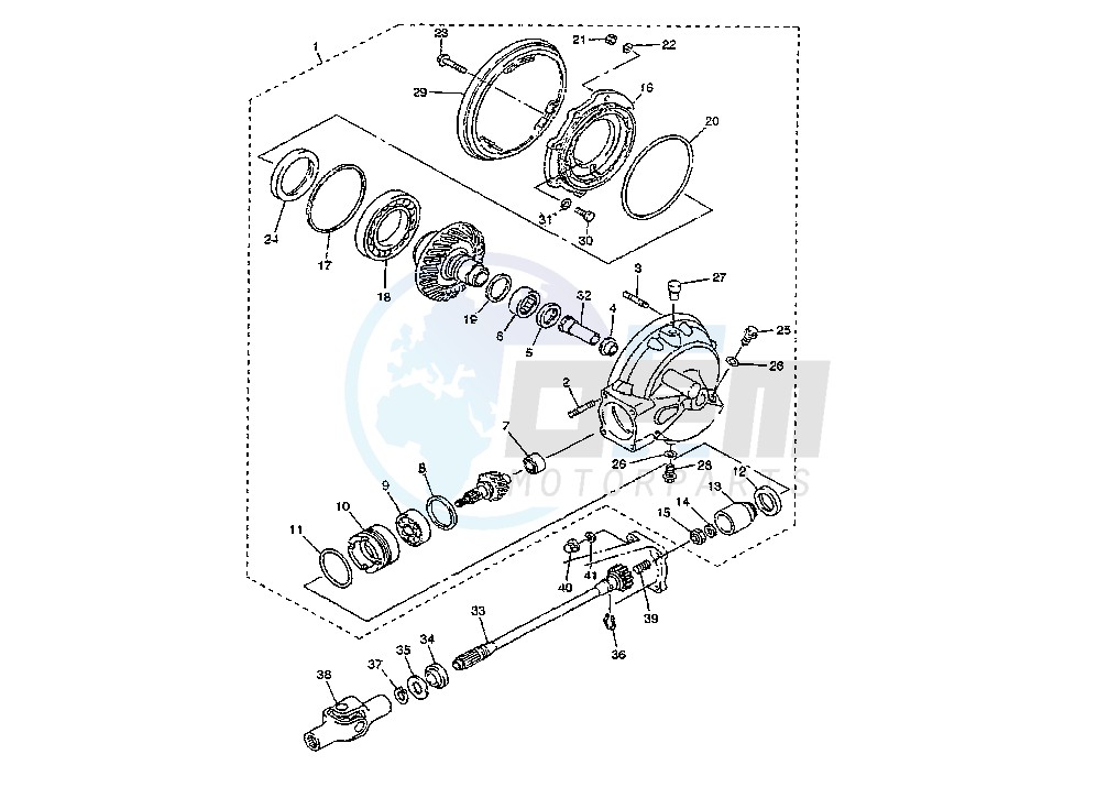 DRIVE SHAFT-FINAL GEAR image